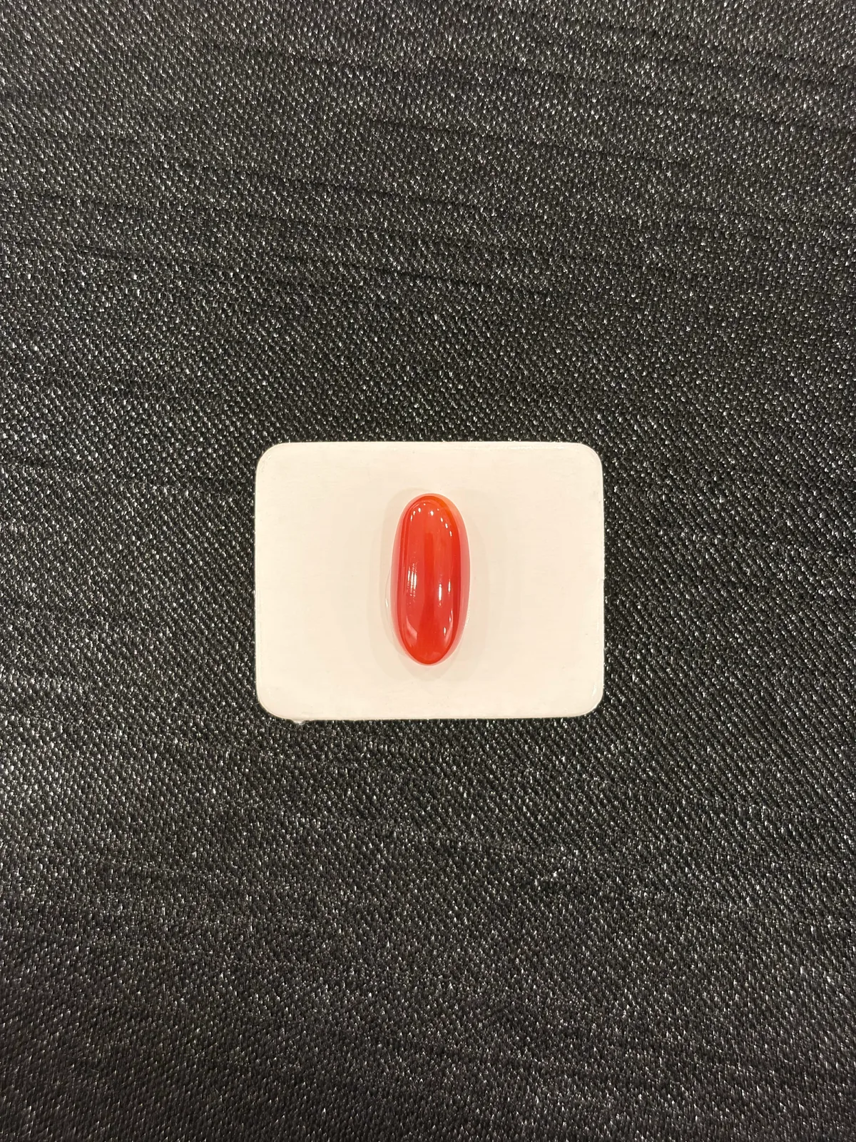 紅色珊瑚・橢圓弧面琢型 COA-L0-00097