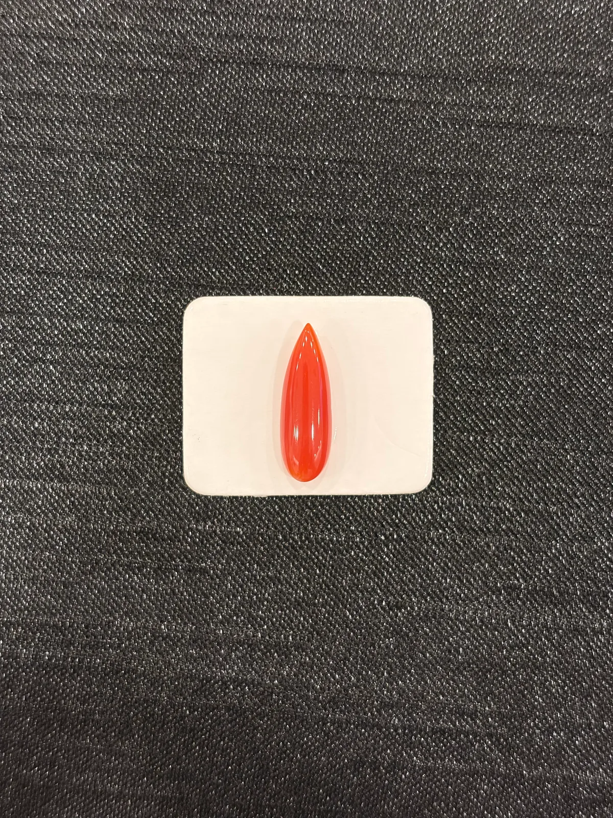 紅色珊瑚・水滴弧面琢型 COA-L0-00111