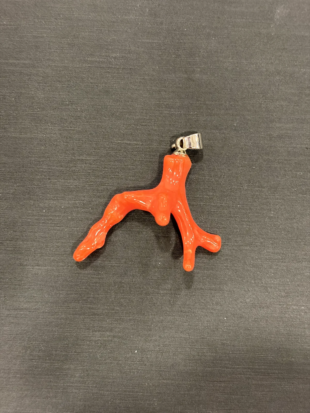 紅色珊瑚・珊瑚枝墜子 COA-PS-00069