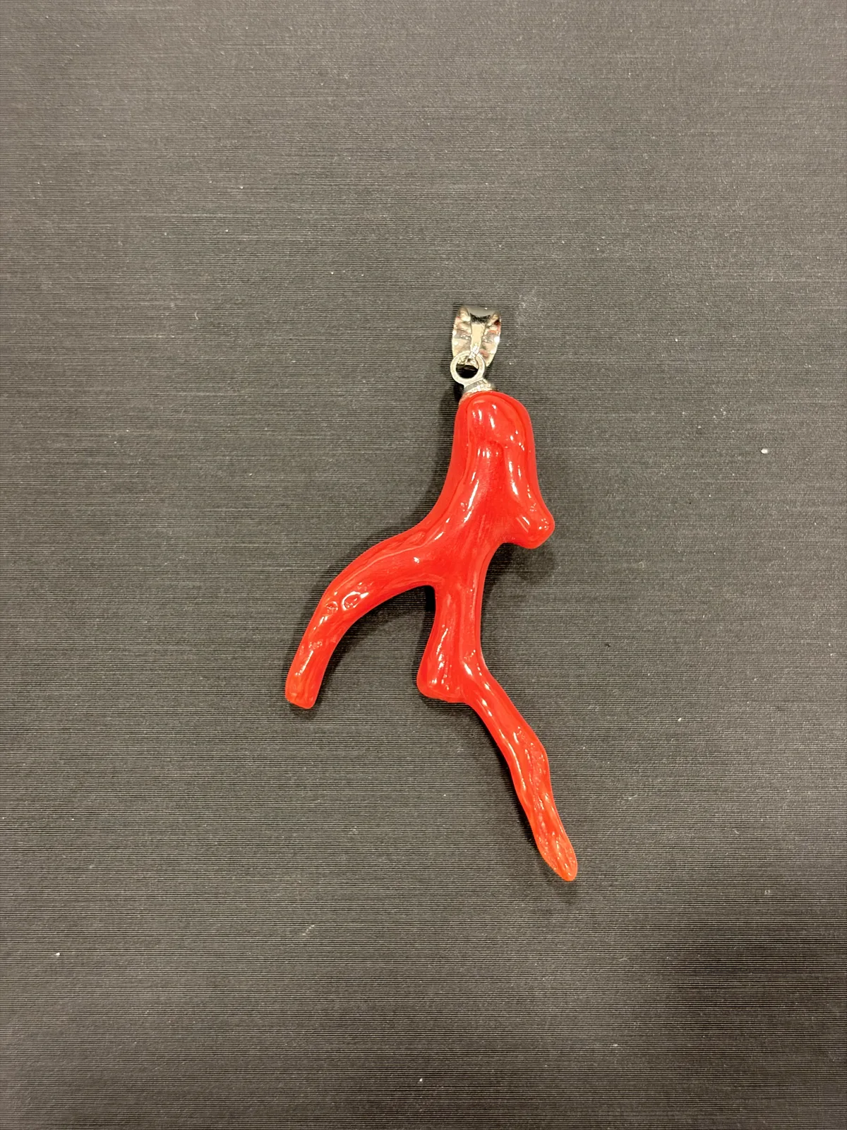 紅色珊瑚・珊瑚枝墜子 COA-PS-00061