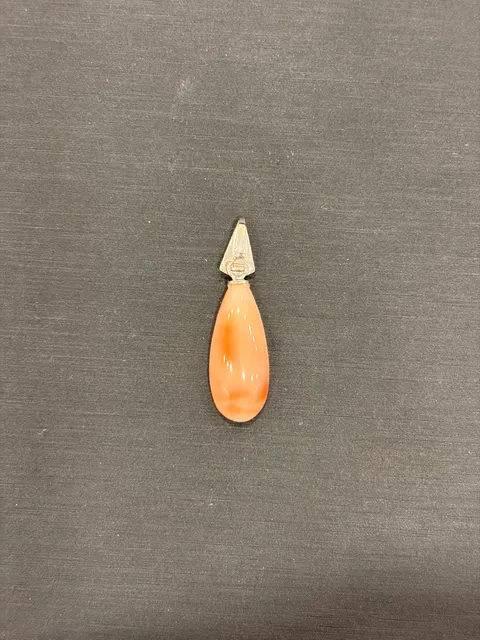 粉紅色珊瑚・珊瑚墜子 COA-PS-00085