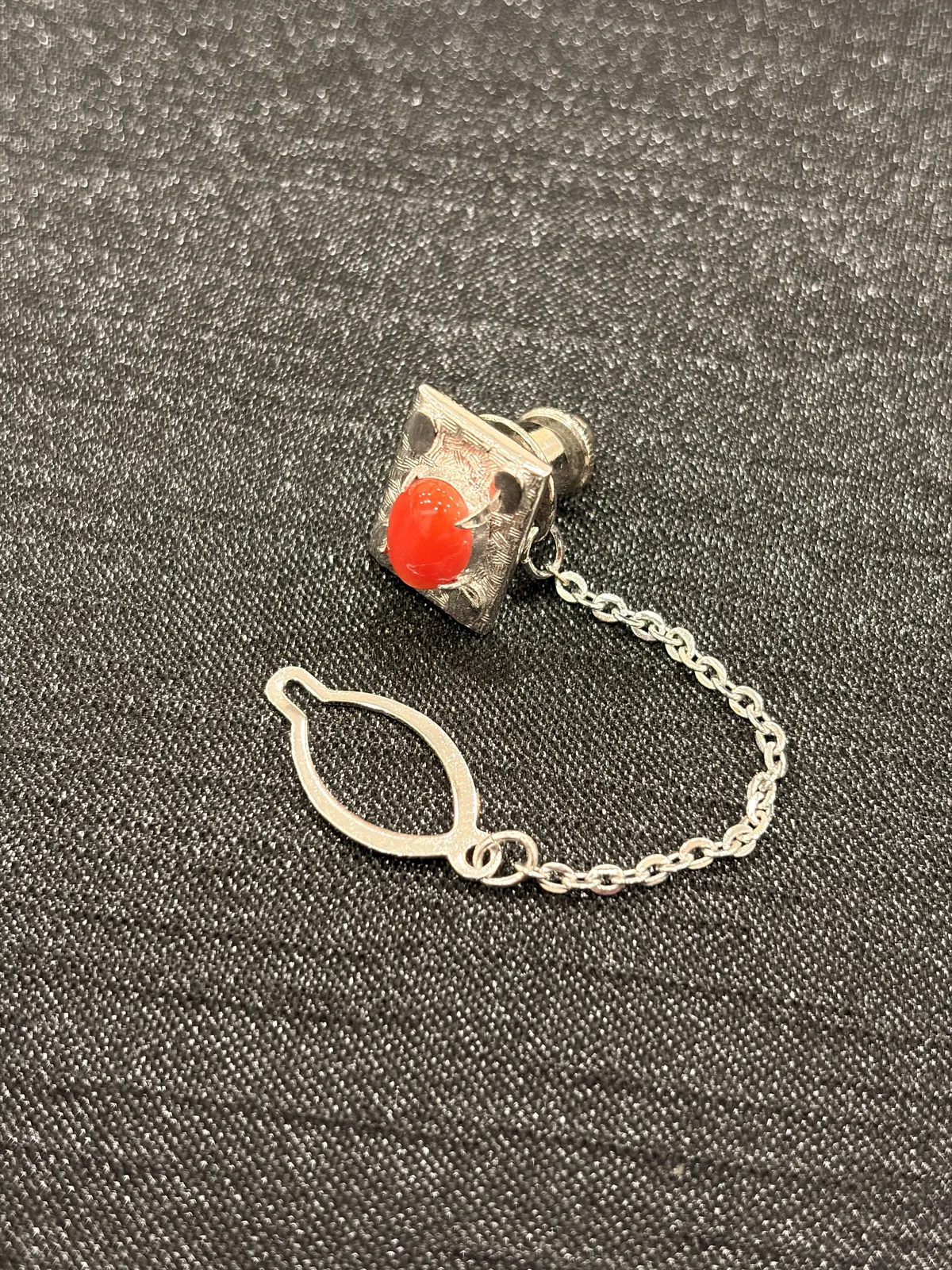 紅色珊瑚・領針 COA-AS-00033