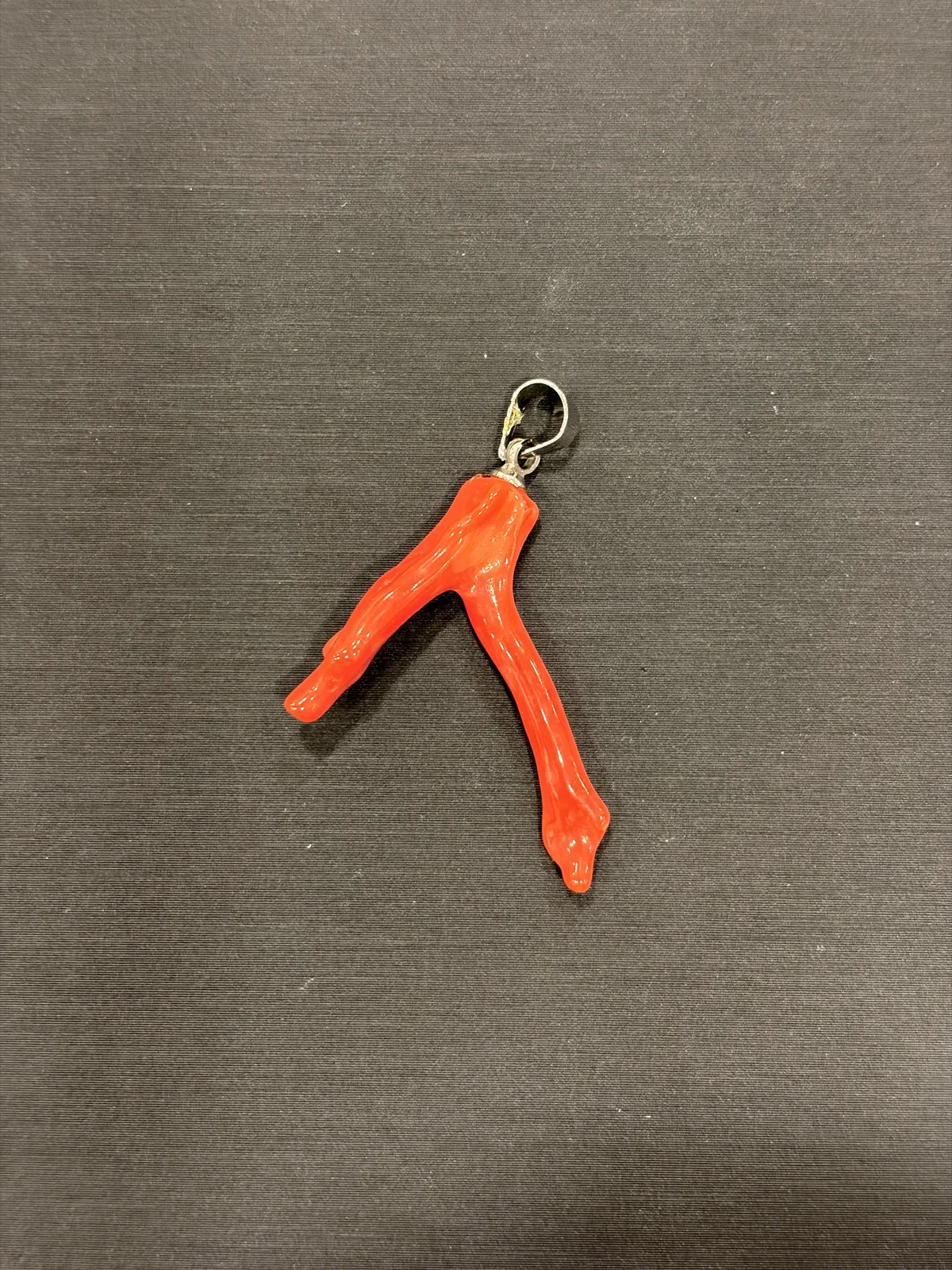 紅色珊瑚・珊瑚枝墜子 COA-PS-00038