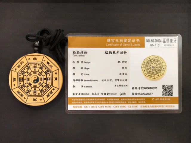 猛瑪象牙・猛瑪牙墜子 IVO-N0-00004