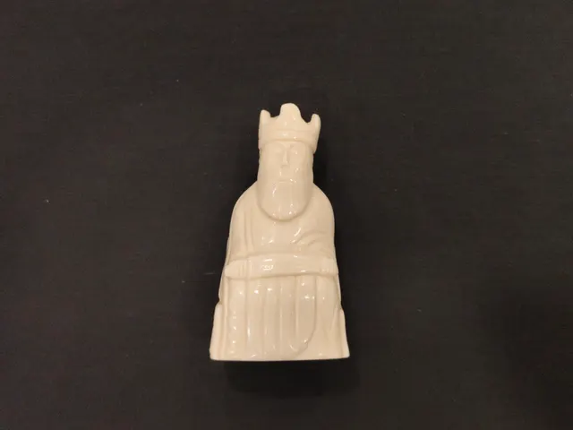 猛瑪象牙・牙雕棋子 IVO-C0-00048