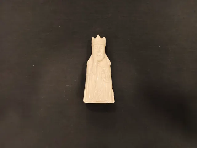 猛瑪象牙・牙雕棋子 IVO-C0-00045