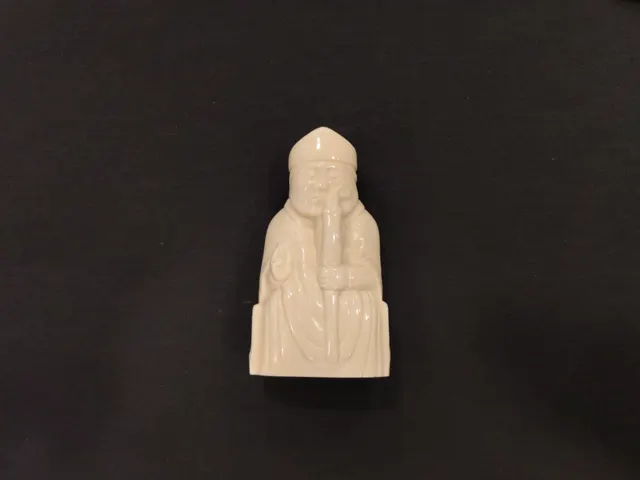 猛瑪象牙・牙雕棋子 IVO-C0-00051