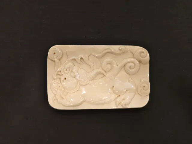 猛瑪象牙・牙雕 IVO-C0-00057