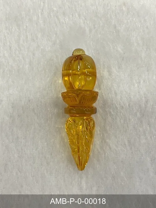 綠珀雕件 AMB-P-0-00018
