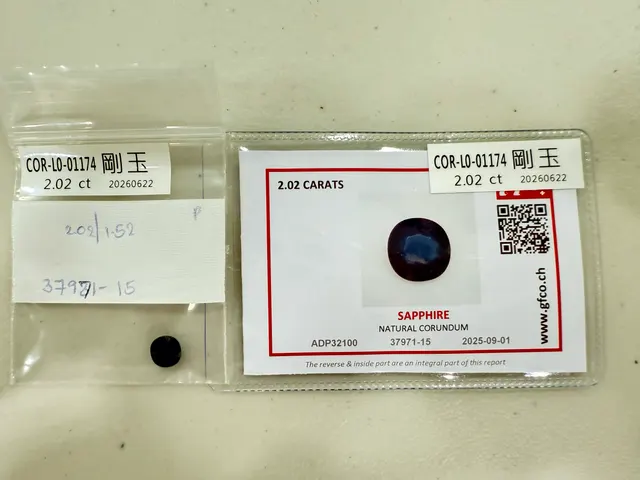 藍色調剛玉 COR-L0-01174