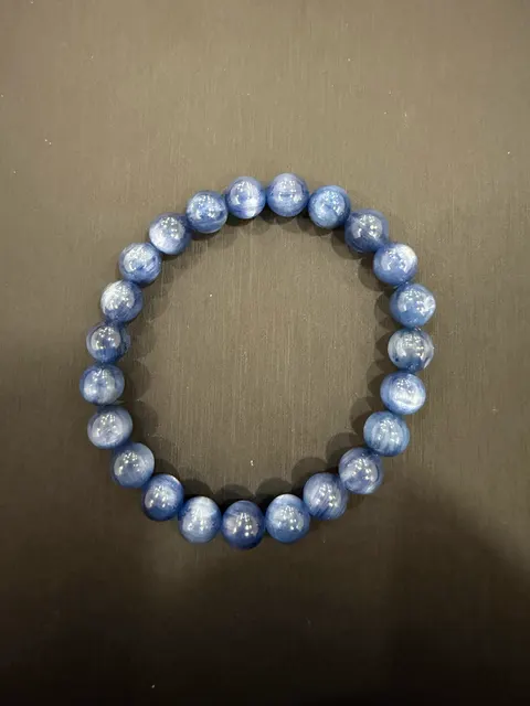 藍色藍晶石・手串珠 KYA-B-0-00001
