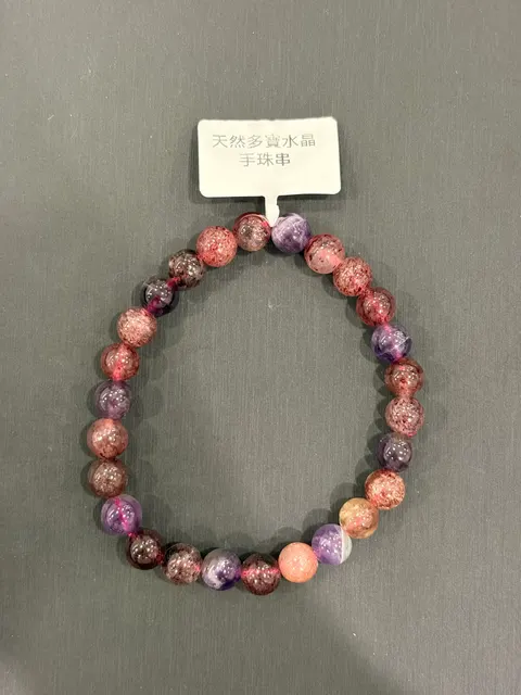 多種顏色多種水晶・手珠串 QCR-B-0-00040